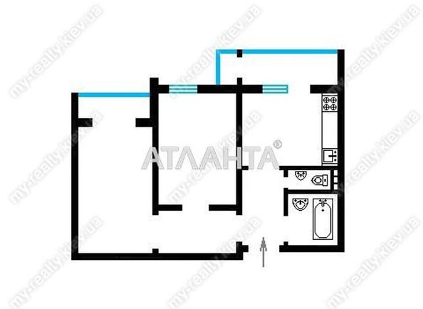 2-rooms apartment apartment by the address st. Gmyri Borisa (area 61,0 m2) - Atlanta.ua - photo 26