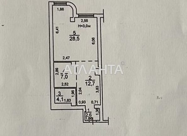 1-room apartment apartment by the address st. Udelnyy per Telmana per (area 55,0 m2) - Atlanta.ua - photo 6