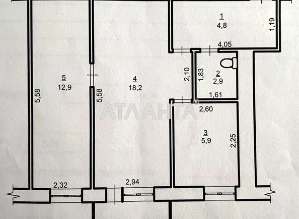 2-rooms apartment apartment by the address st. Dobryy Put (area 46,0 m2) - Atlanta.ua - photo 14