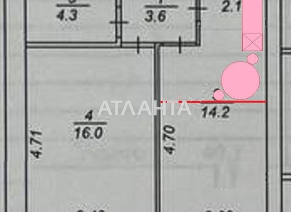 1-кімнатна квартира за адресою вул. Промислова (площа 40 м²) - Atlanta.ua - фото 15