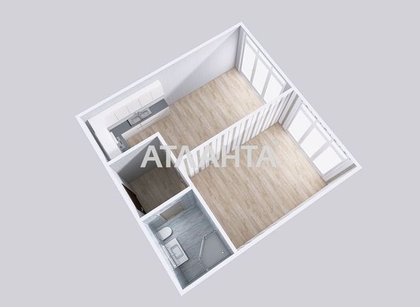 1-кімнатна квартира за адресою вул. Промислова (площа 40 м²) - Atlanta.ua - фото 21