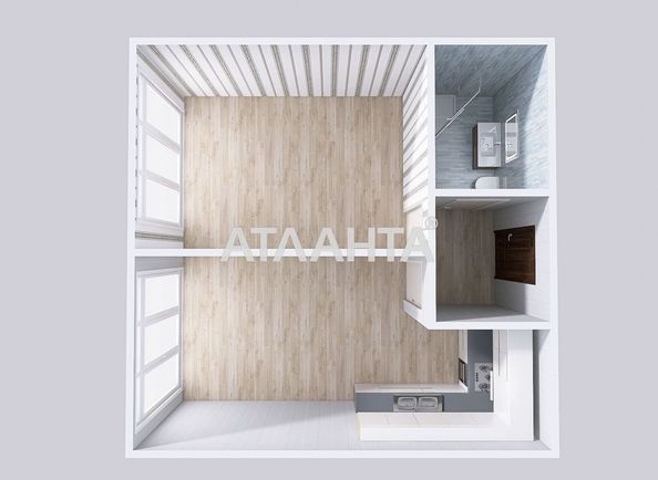 1-кімнатна квартира за адресою вул. Промислова (площа 40 м²) - Atlanta.ua - фото 24