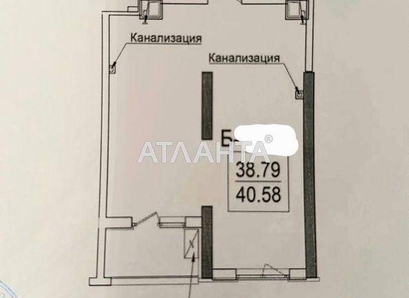 1-room apartment apartment by the address st. Dacha kovalevskogo Amundsena (area 40,6 m²) - Atlanta.ua - photo 3