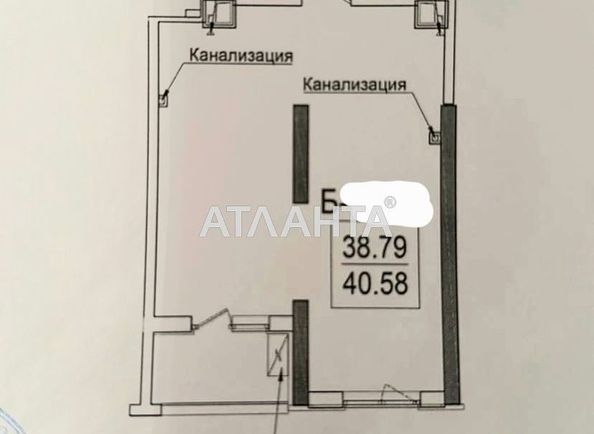 1-комнатная квартира по адресу ул. Дача Ковалевского (площадь 40,6 м²) - Atlanta.ua - фото 3