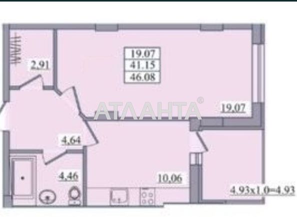 1-room apartment apartment by the address st. Vannyy per (area 45,1 m2) - Atlanta.ua - photo 8