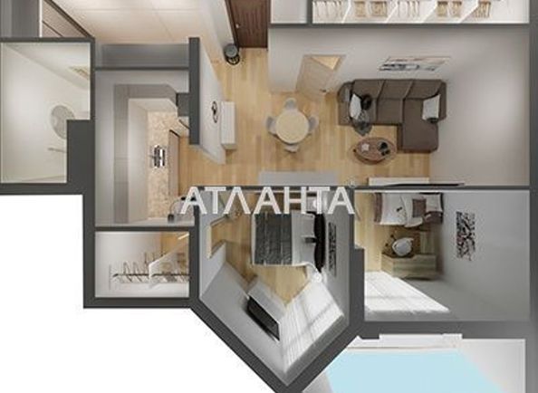 2-rooms apartment apartment by the address st. Franko Ivana (area 69,1 m2) - Atlanta.ua - photo 7