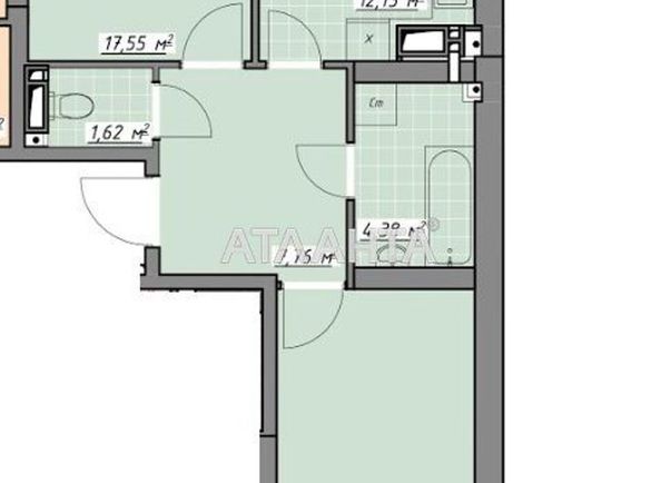 2-rooms apartment apartment by the address st. Vorobeva ak (area 62,2 m2) - Atlanta.ua - photo 13