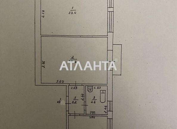 2-комнатная квартира по адресу Гагарина пр. (площадь 65,0 м2) - Atlanta.ua - фото 11