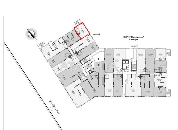 Коммерческая недвижимость по адресу ул. Краснова (площадь 62 м²) - Atlanta.ua - фото 3
