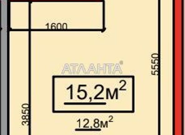 1-комнатная квартира по адресу ул. Бугаевская (площадь 15,2 м2) - Atlanta.ua - фото 8