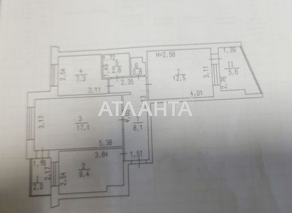 3-rooms apartment apartment by the address st. Vilyamsa ak (area 64 m²) - Atlanta.ua - photo 16