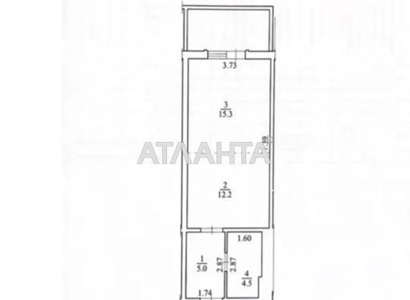 1-room apartment apartment by the address st. Maksimovicha (area 39,0 m2) - Atlanta.ua - photo 11