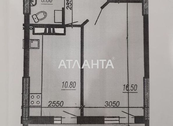 1-room apartment apartment by the address st. Prokhorovskaya Khvorostina (area 44,4 m²) - Atlanta.ua - photo 2