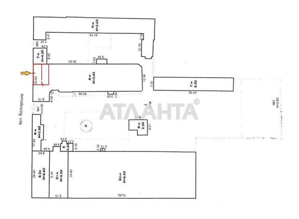 Коммерческая недвижимость по адресу ул. Болгарская (площадь 54,5 м²) - Atlanta.ua - фото 5