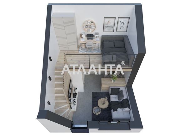 1-room apartment apartment by the address st. Budaevskaya (area 30,0 m2) - Atlanta.ua - photo 6