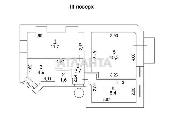 3-rooms apartment apartment by the address st. Bolgarskaya Budennogo (area 46,0 m2) - Atlanta.ua - photo 6