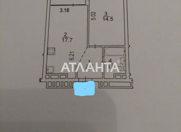 1-room apartment apartment by the address st. Sverstyuka (area 44,5 m2) - Atlanta.ua - photo 6