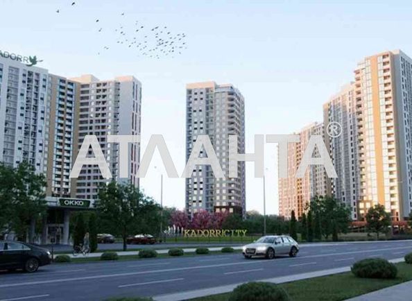 1-комнатная квартира по адресу ул. Краснова (площадь 42,4 м²) - Atlanta.ua