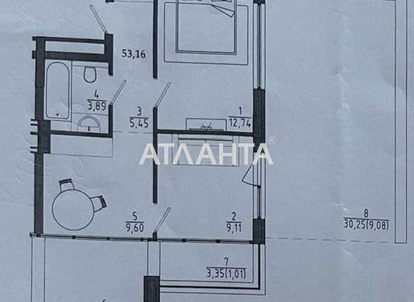 2-кімнатна квартира за адресою вул. Чехова (площа 53,2 м²) - Atlanta.ua - фото 10