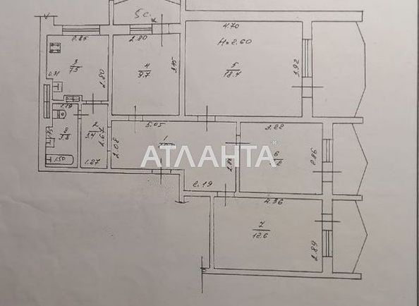 4+-rooms apartment apartment by the address st. Glushko ak pr Dimitrova pr (area 85,6 m2) - Atlanta.ua - photo 8