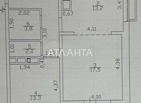 2-rooms apartment apartment by the address st. Tolbukhina (area 65 m²) - Atlanta.ua - photo 6