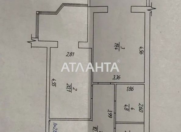 1-кімнатна квартира за адресою вул. Марії Приймаченко (площа 58 м²) - Atlanta.ua - фото 7