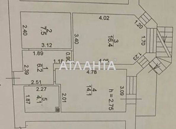 1-комнатная квартира по адресу ул. Костанди (площадь 50,0 м2) - Atlanta.ua - фото 7