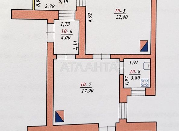 4+-rooms apartment apartment by the address st. Shteynbarga Eliezera (area 119,0 m2) - Atlanta.ua - photo 14
