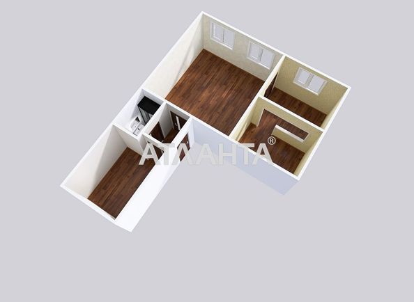 3-rooms apartment apartment by the address st. Balkovskaya Frunze (area 49,9 m²) - Atlanta.ua - photo 17