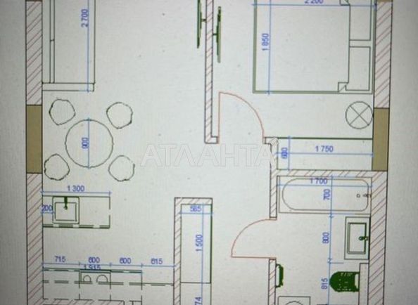 1-комнатная квартира по адресу ул. Ивана Выговского (площадь 43 м²) - Atlanta.ua - фото 23