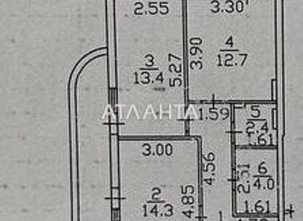 2-кімнатна квартира за адресою вул. Спортивна (площа 70 м²) - Atlanta.ua - фото 21