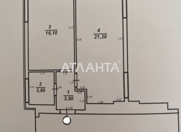 1-room apartment apartment by the address st. Zamarstynovskaya ul (area 45,0 m2) - Atlanta.ua - photo 19