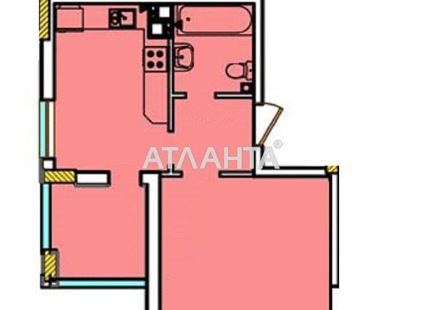 1-комнатная квартира по адресу ул. Строительная (площадь 37 м²) - Atlanta.ua - фото 2