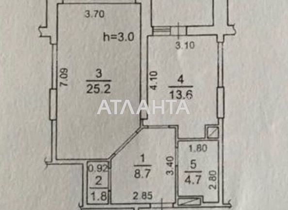 1-room apartment apartment by the address st. Frantsuzskiy bul Proletarskiy bul (area 56 m²) - Atlanta.ua - photo 9