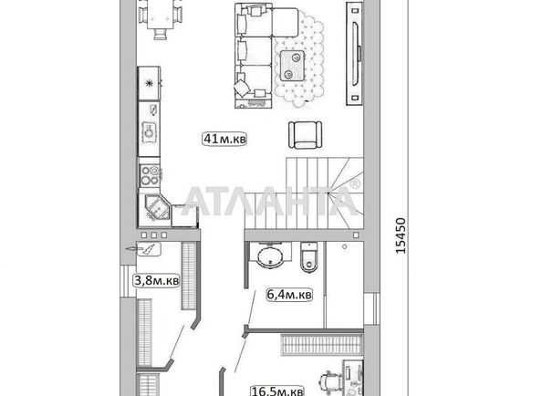 House by the address st. Kitoboynaya (area 160 m²) - Atlanta.ua - photo 7