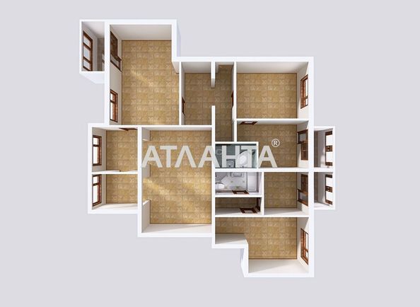 Многокомнатная квартира по адресу ул. Базарная (площадь 153 м²) - Atlanta.ua - фото 26