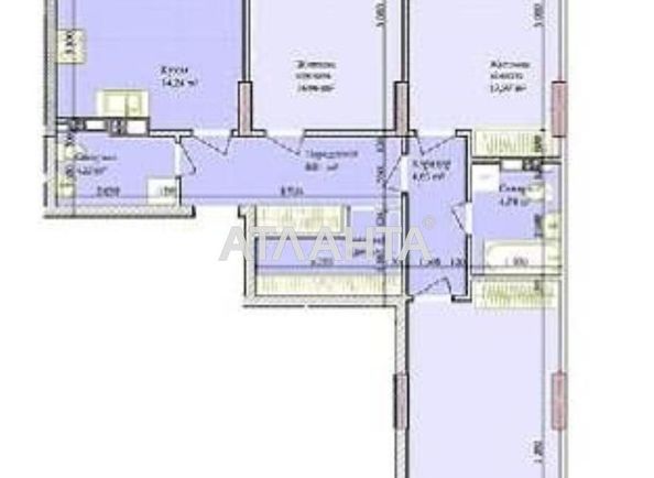 3-rooms apartment apartment (area 103,0 m2) - Atlanta.ua - photo 3
