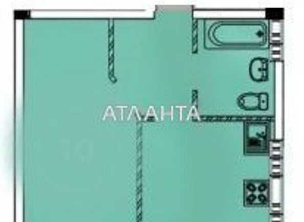 1-room apartment apartment by the address st. Inglezi 25 chapaevskoy div (area 31,0 m2) - Atlanta.ua - photo 12