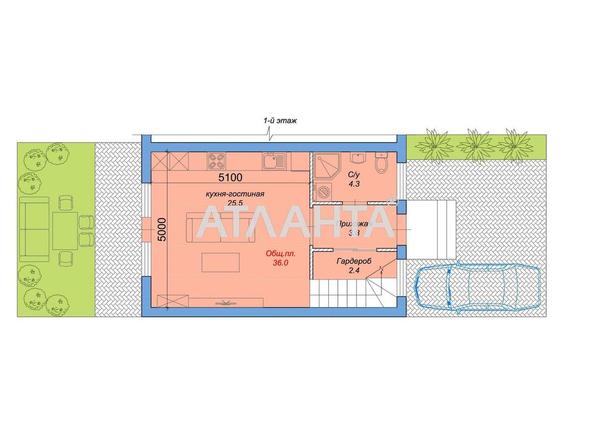 House by the address st. Chernomorskaya (area 120 m²) - Atlanta.ua - photo 10