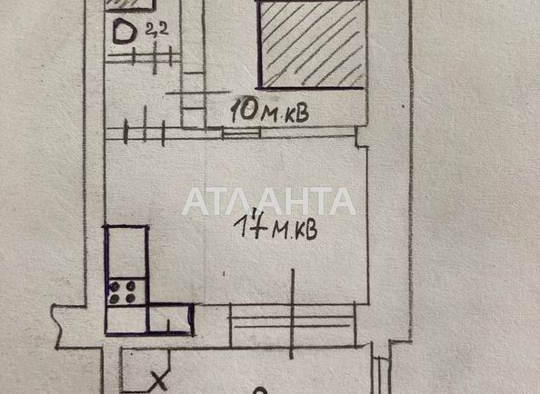 1-комнатная квартира по адресу Александровский пр. (площадь 40,0 м2) - Atlanta.ua - фото 13
