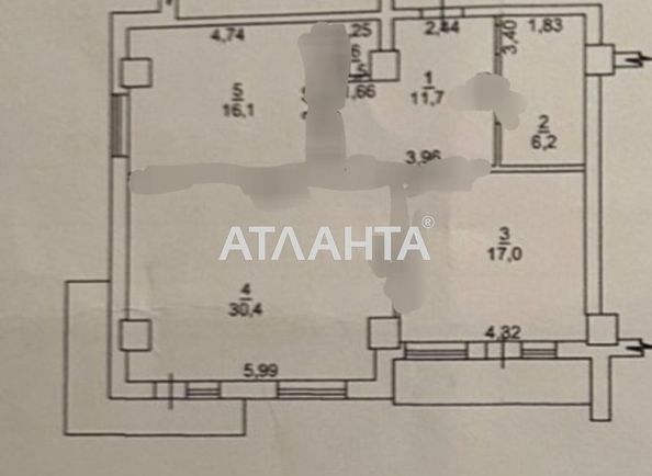 3-rooms apartment apartment by the address st. Pishonovskaya (area 87,3 m2) - Atlanta.ua - photo 9