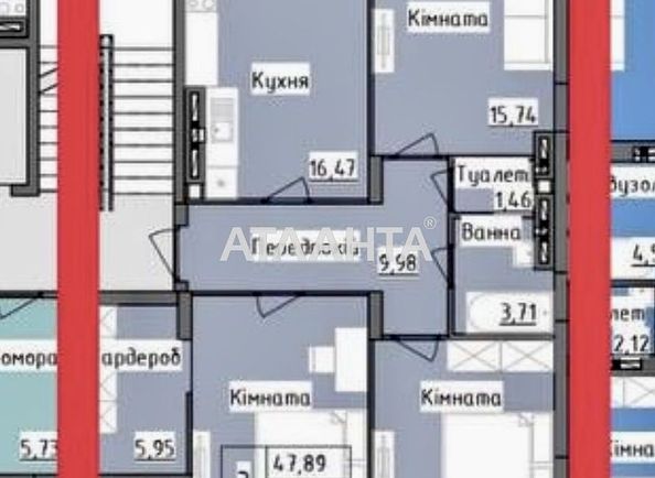 3-rooms apartment apartment by the address st. Roksolyani (area 88,0 m2) - Atlanta.ua - photo 6