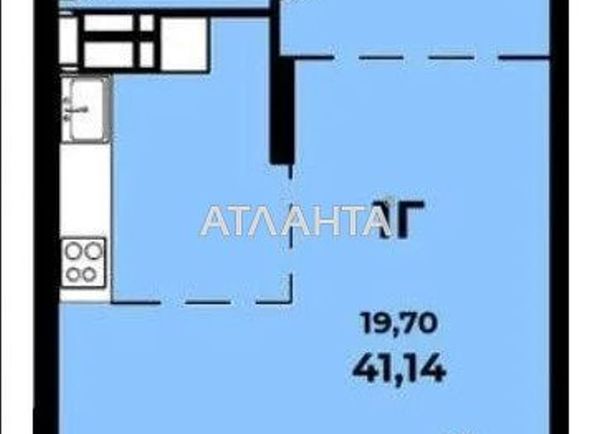 1-room apartment apartment by the address st. Baltiyskiy per (area 41,0 m2) - Atlanta.ua - photo 18