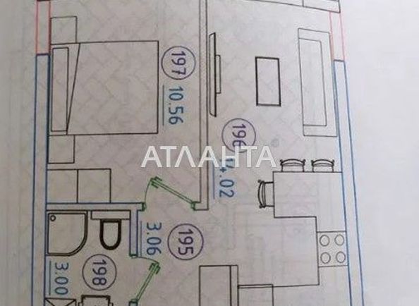 1-кімнатна квартира за адресою вул. Авдєєва-чорноморського (площа 30,0 м2) - Atlanta.ua - фото 2