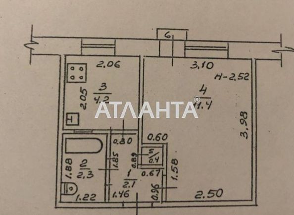 1-комнатная квартира по адресу ул. Кордонная (площадь 20,5 м²) - Atlanta.ua - фото 11