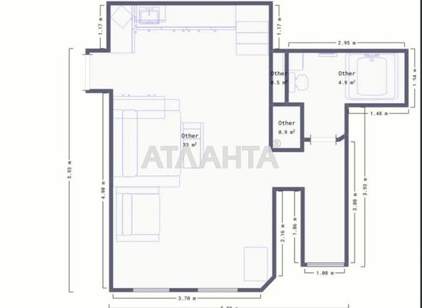 2-rooms apartment apartment by the address st. Marazlievskaya Engelsa (area 60,0 m2) - Atlanta.ua - photo 20