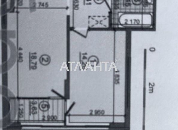 1-кімнатна квартира за адресою вул. Олександра Олеся (площа 48,0 м2) - Atlanta.ua - фото 16