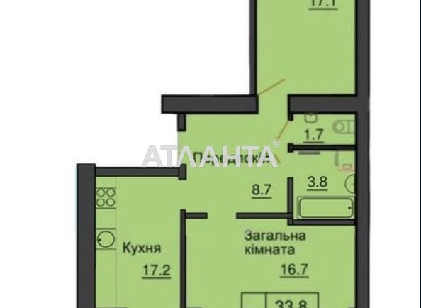 2-rooms apartment apartment by the address st. Mira (area 65,3 m2) - Atlanta.ua - photo 8