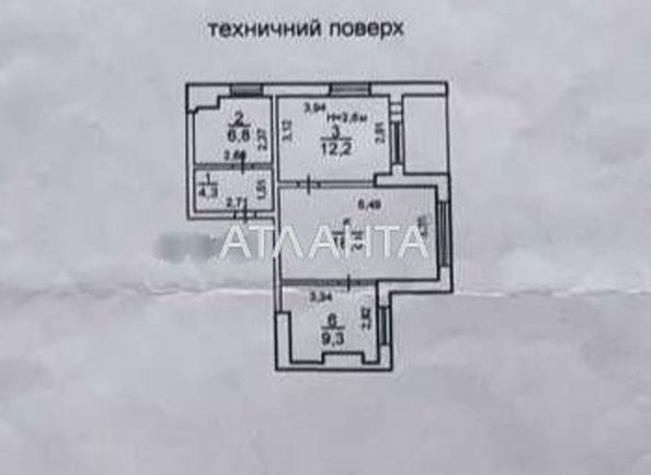 2-rooms apartment apartment by the address st. Chernomorskaya (area 55,0 m2) - Atlanta.ua - photo 12