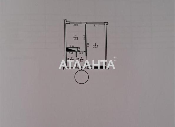 1-room apartment apartment by the address st. Zhemchuzhnaya (area 41,3 m²) - Atlanta.ua - photo 15